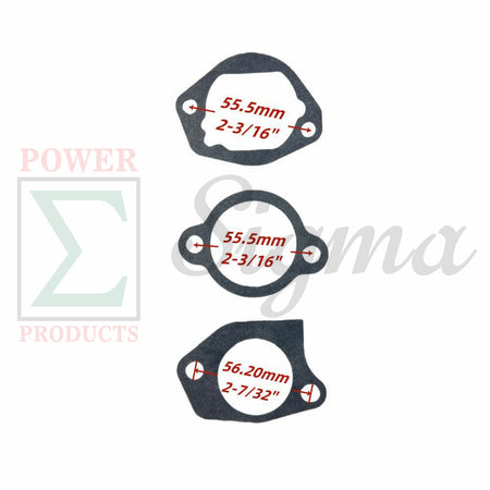 7PCS Engine Gasket Set Replacement for DuroMax XP15000HX / XP15000HXT 15000-Watt 670cc Generator – Includes Cylinder Head, Carburetor, Crankcase Cover, Breather Cover & Exhaust Muffler Gaskets image 2
