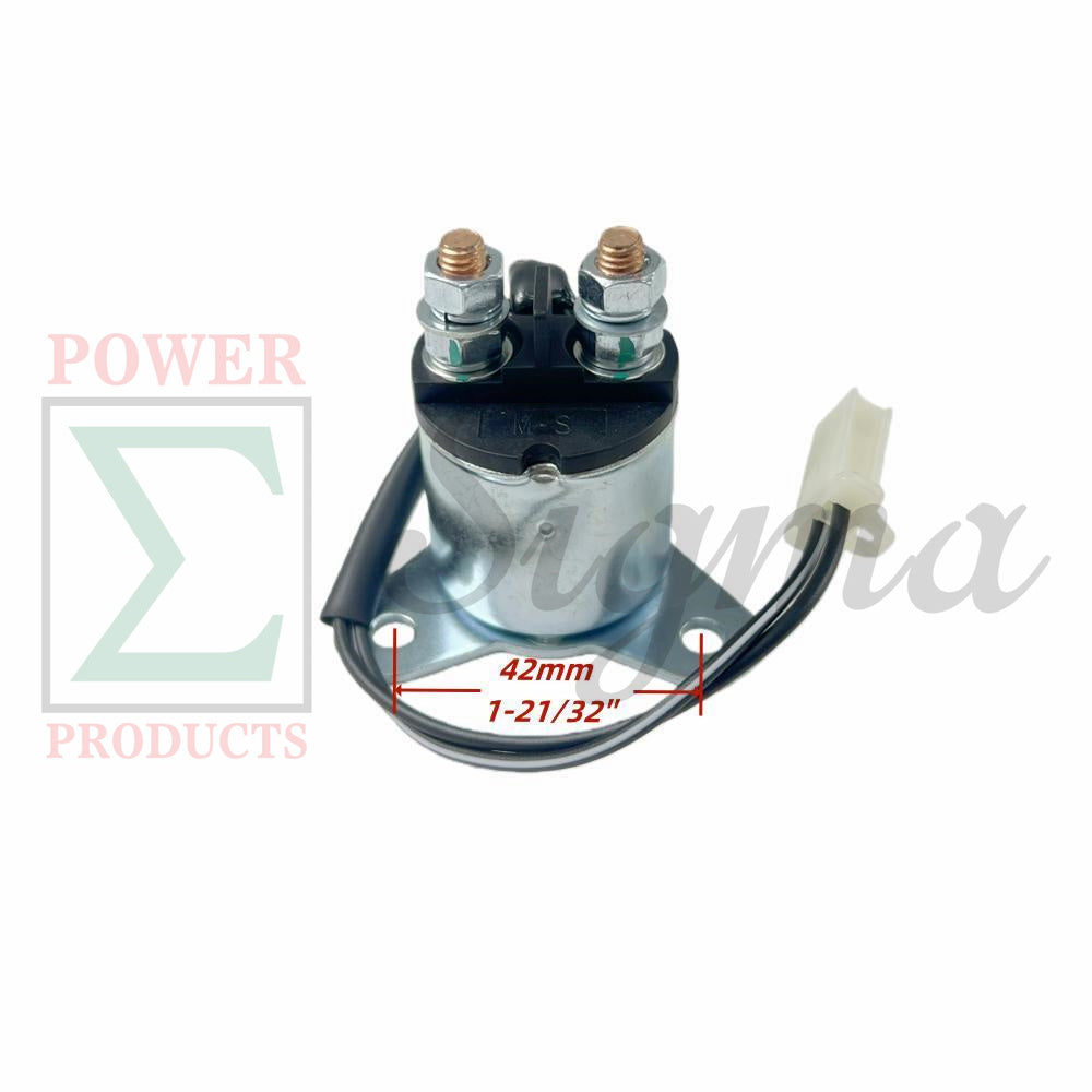 Starter Solenoid Replacement for DuroMax XP12000HX (457cc) & XP13000E / XP13000X / XP13000EH / XP13000DX / XP13000HX / XP13000HXT (500cc) Electric Start Portable Generators image 2