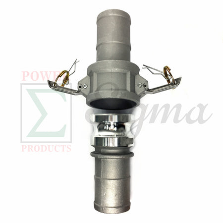 Sigma 2" Inch X 50' Feet Agricultural PVC Lay Flat Discharge Pump Hose & Camlock image 2