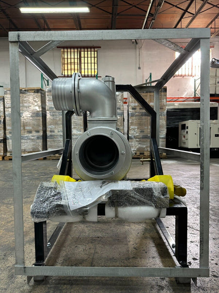 Tractor-Driven 3PT Hitch PTO-Powered Gear Drive Water Pump 8" Inch With 33-inch Long Shaft  With 100 Feet 4 Bar Discharge Hose image 4