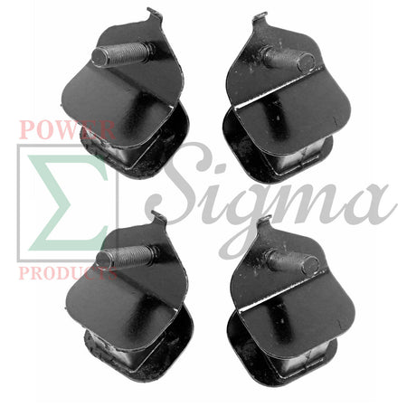 Small 4 PCS Anti Vibration Generator Rubber Motor Mounts For Honda 68325-ZC2-000 image 2