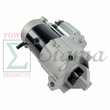 10-Tooth Engine Starter Motor with Solenoid Replacement for DuroMax XP15000HX / XP15000HXT 15000-Watt 670cc Portable Generator image 3