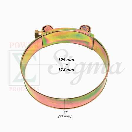 Sigma 4" IN X 300' Feet 4 Bar Garden PVC Lay Flat Discharge Pump Hose & Camlock image 5