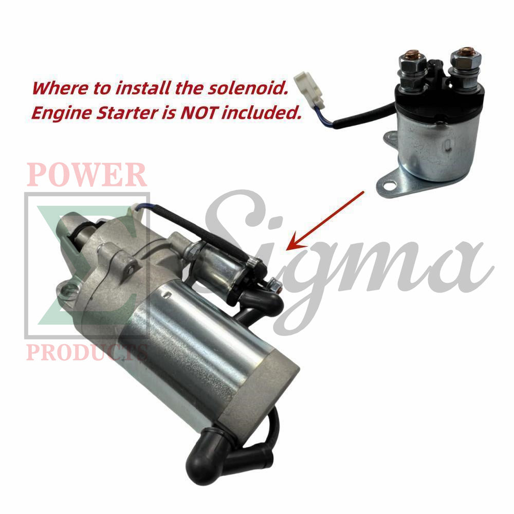 Engine Starter Solenoid & Bolts for Predator 5000-Watt Dual-Fuel Inverter Generator (Compatible with SKU 71367, 70143) image 3
