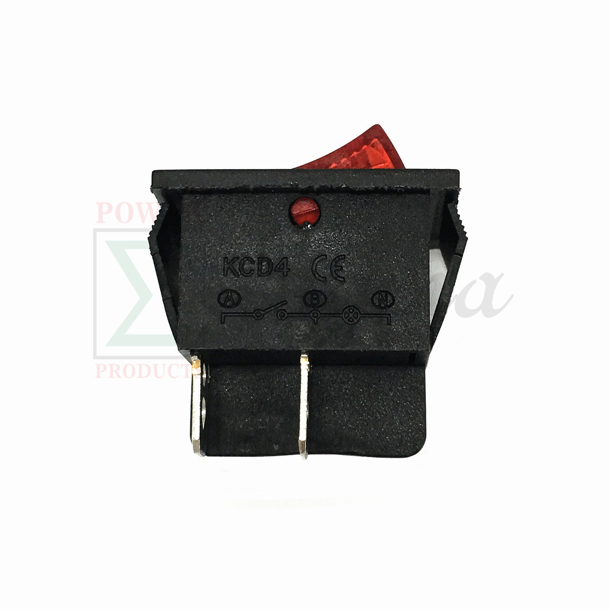 Red 4 Pin On Off Switch Replaces P54296 For WEN Recoil Start Gasoline Generator image 2