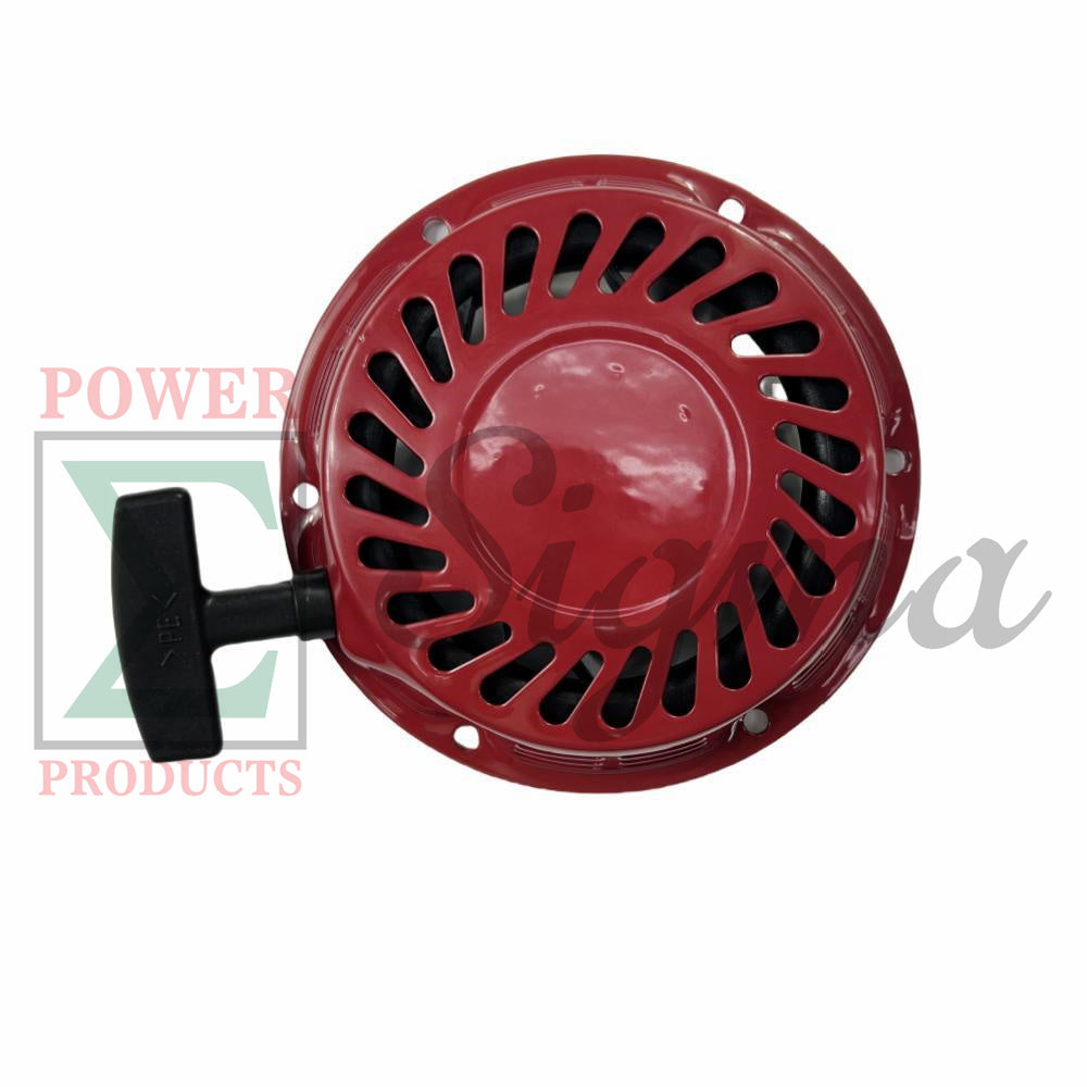 Recoil Starter with Handle and Bolts - Replacement for PREDATOR Inverter Generators 4550-Watt Surge 3650W Running (SKU# 59192, 59189, 59303) image 1