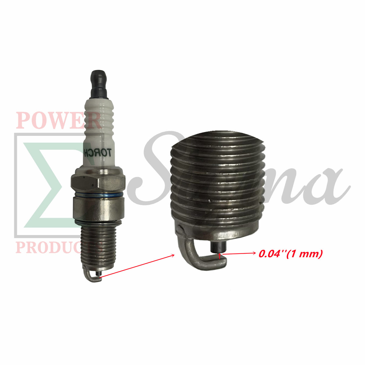 Ignition Coil and Spark Plug For Harbor Freight Predator 3500 Watt Super Quiet Inverter Generator 56720 63584 59137 image 8