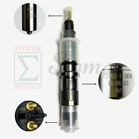 Sigma Common Rail Diesel Injector 0445120236 For BOSCH Type CUMMINS PC359-7 QSL9 image 8