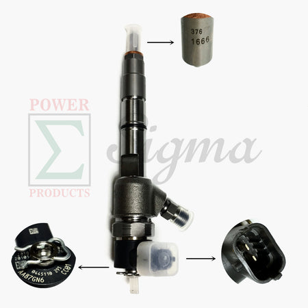 Sigma BOSCH Type Common Rail Diesel Fuel Injector 0445110293 For GREATWALL Hover CUV 2.8D 70KW image 8