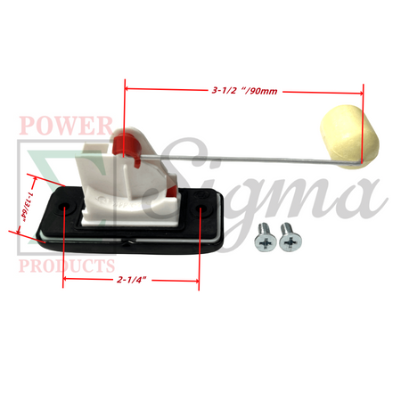 Fuel Level Gauge Indicator for Cummins Onan HomeSite Power 6500 and P9500DF Generator for Predator 9000/7250W (SKU 63970,63968, 63969) and 7000/8750 Watts (SKU#63085, 63086, 63087) 420cc Generator image 1