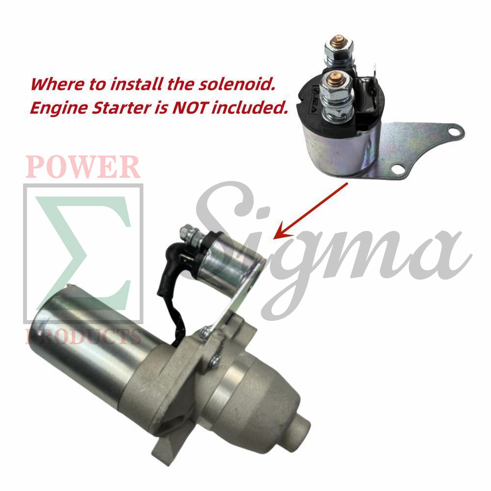 Engine Starter Solenoid for Harbor Freight Predator 3500-Watt SUPER QUIET Inverter Generator 56720 63584 image 3