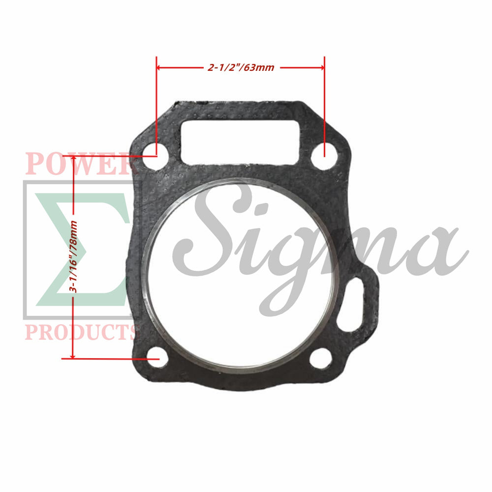 Gaskets for Carburetor Muffler Cylinder Head Crankcase Cover and Oil Seals for Predator 5000-Watt Dual-Fuel Inverter Generator (Compatible with SKU 71367, 70143) image 3