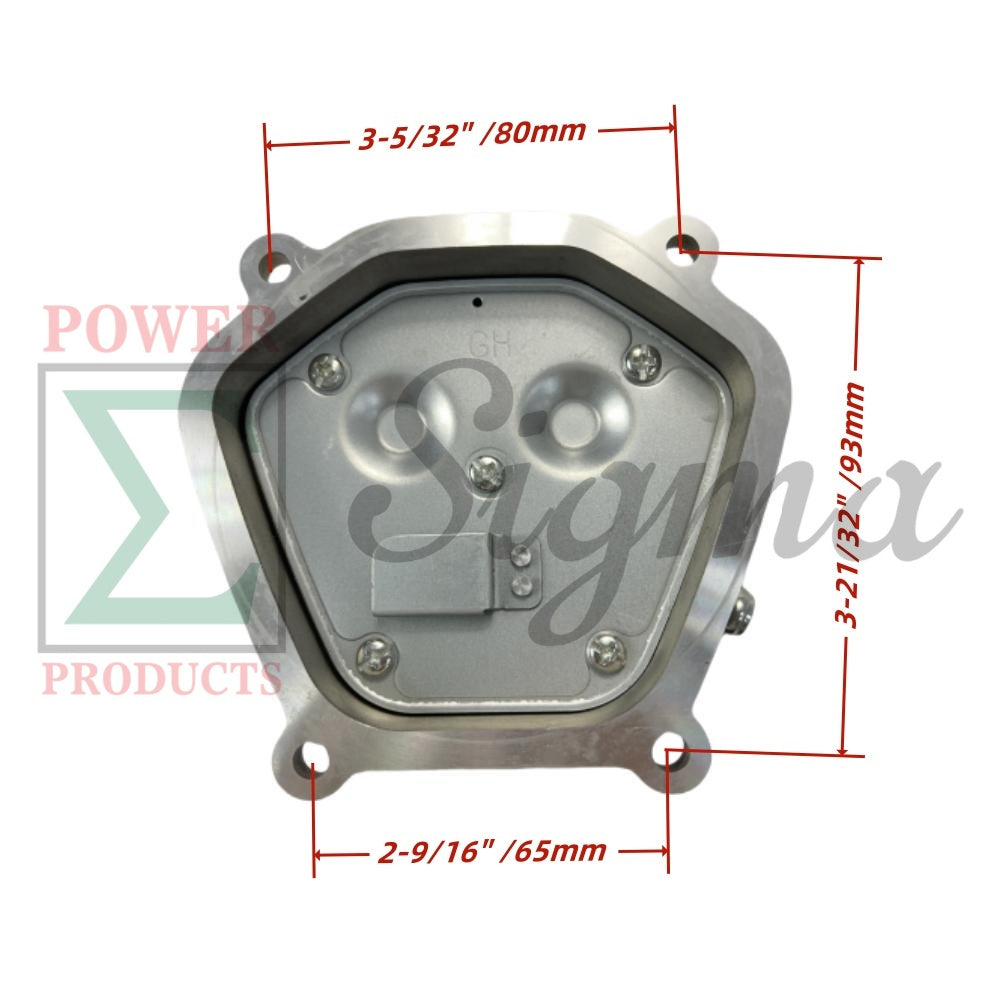Cylinder Head Cover with Gasket Bolts and Breather Tube for Predator Inverter Generators 9500-Watt Surge / 7600-Watt Running (SKU# 71365, 59188) for DuroMax XP9000iH XP9500iH Inverter Generator image 1