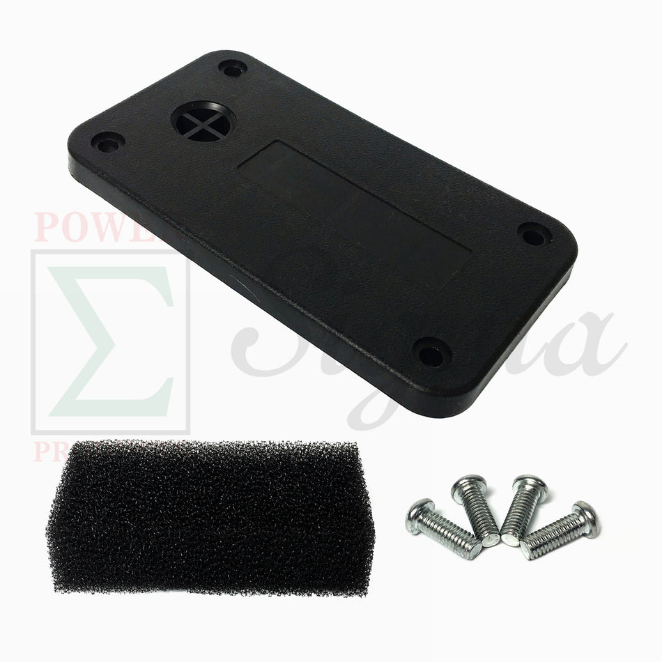 Air Filter Element and Panel Cover For Pulsar 1200W PG1202S PG1202S For PowerPro 56101 56100 For All Power APG3004A For Coleman CM04101 1000W 2-Stroke Gas Generator image 0