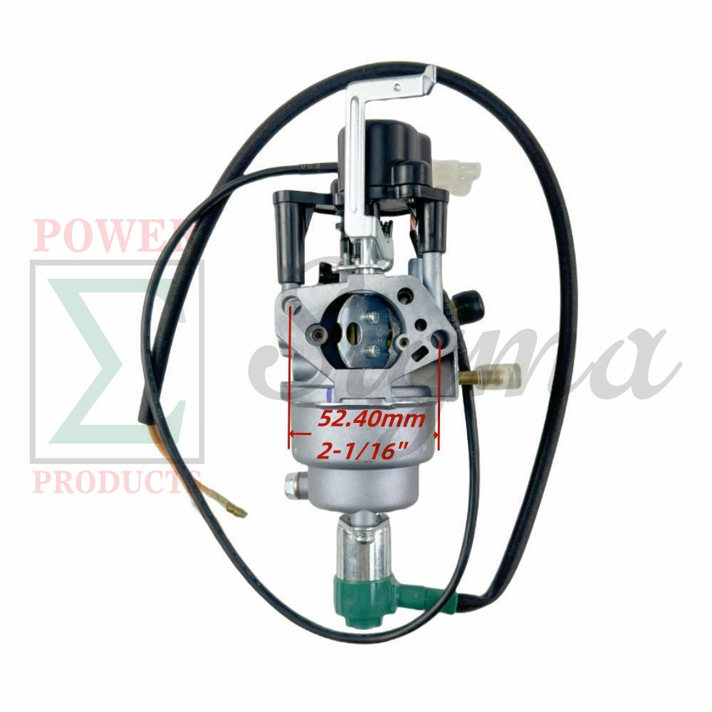 Carburetor Replacement with Stepper Motor for DuroMax XP12000HX Dual Fuel Generator, 457cc Engine 12000W, Includes Solenoid, Fuel Line & Gaskets image 5
