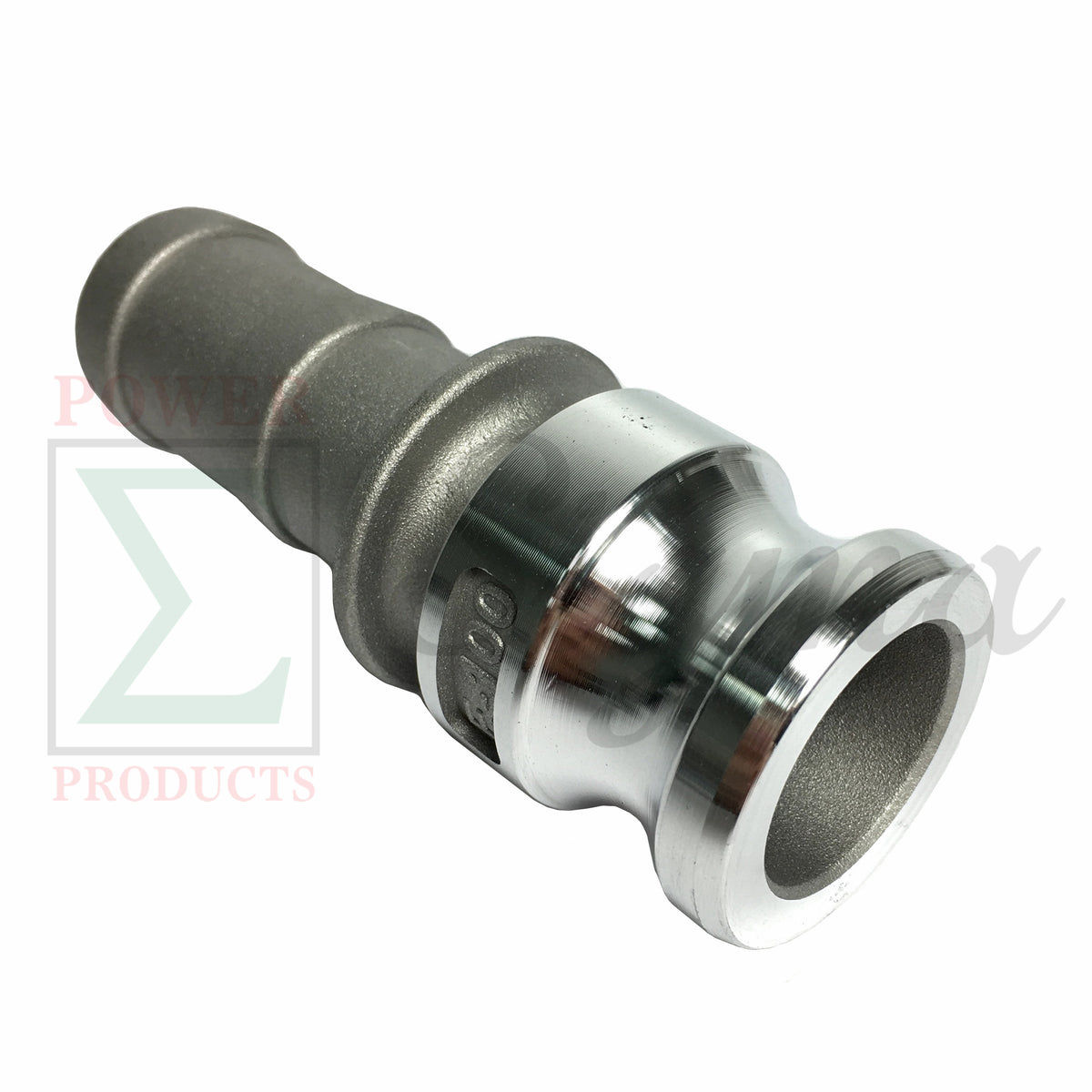 New Sigma 1" 100E Aluminum Type E Camlock Fitting Male Adapter X Hose Barb image 0