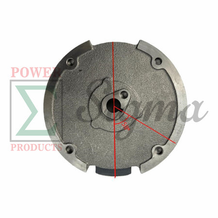 58-degree Keyway Flywheel And 3A Parallel Charging Coil Cooling Fan For Head Light on PREDATOR 212cc GHOST Kart Racing Engine 57531 image 1