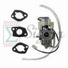 POWER PRODUCTS Carburetor with Stepper Motor and Gaskets and Fuel Line for Predator 3500-Watt SUPER QUIET Inverter Generator 63584 image 0