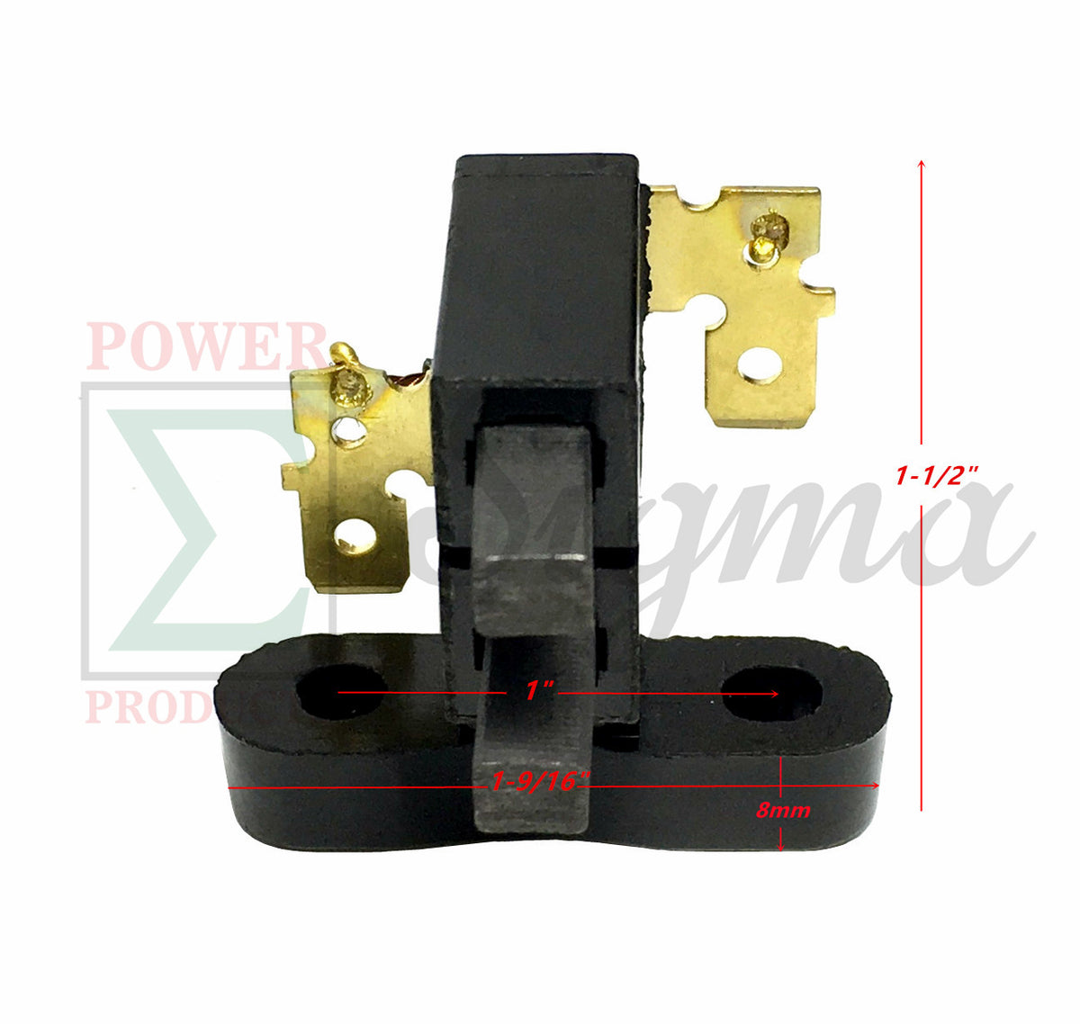 50 PCS Carbon Brush Holder For 4KW-7KW Chinese Generator 188F 182F 190F image 6
