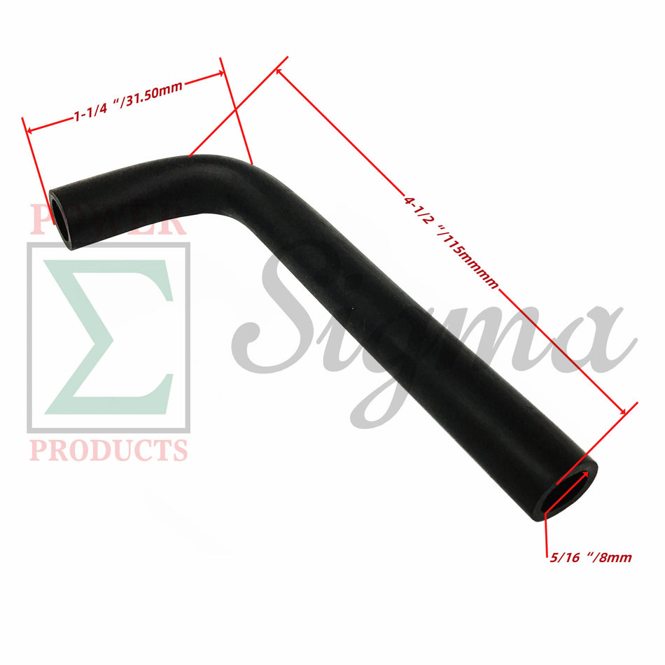 Valve Tube Breather Hose For Honda GX120 GX140 GX160 GX200 Replace 15721-ZH8-000 image 0
