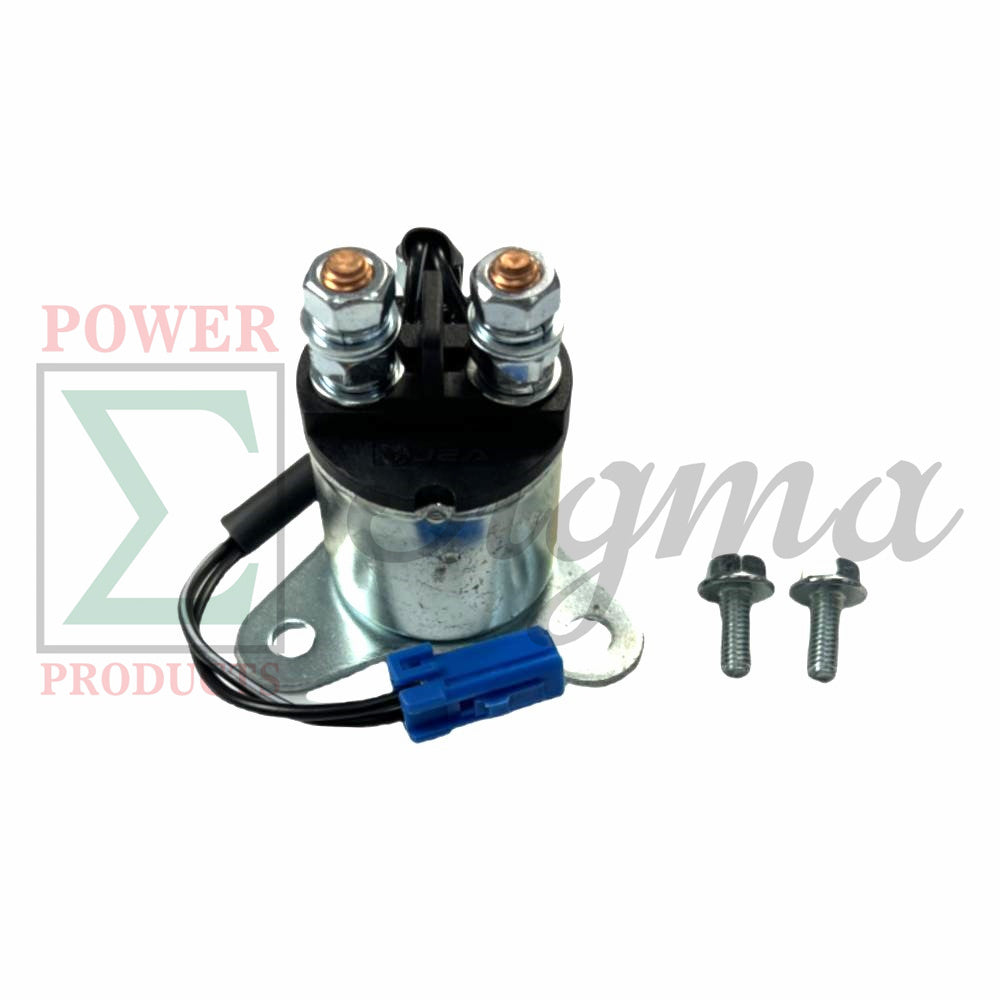 Engine Starter Solenoid with bolts- Compatible Replacement for PREDATOR Open Frame Inverter Generators 8750W Surge / 7000W Running (SKU# 71340, 59190) image 0