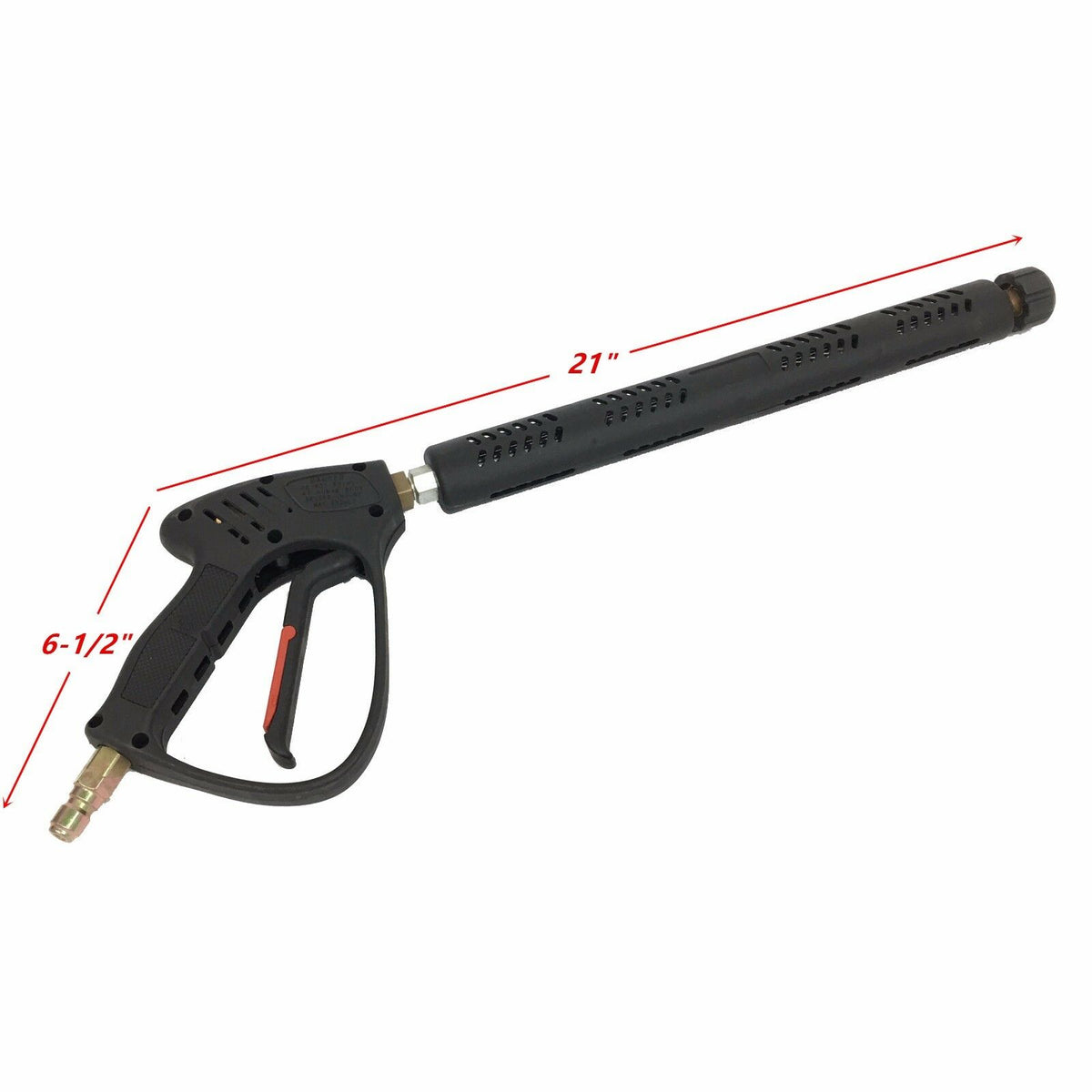 21" Hot Water Pressure Washer Gun With Wand 5070PSI 8GPM M22 & 3/8" Plug image 0