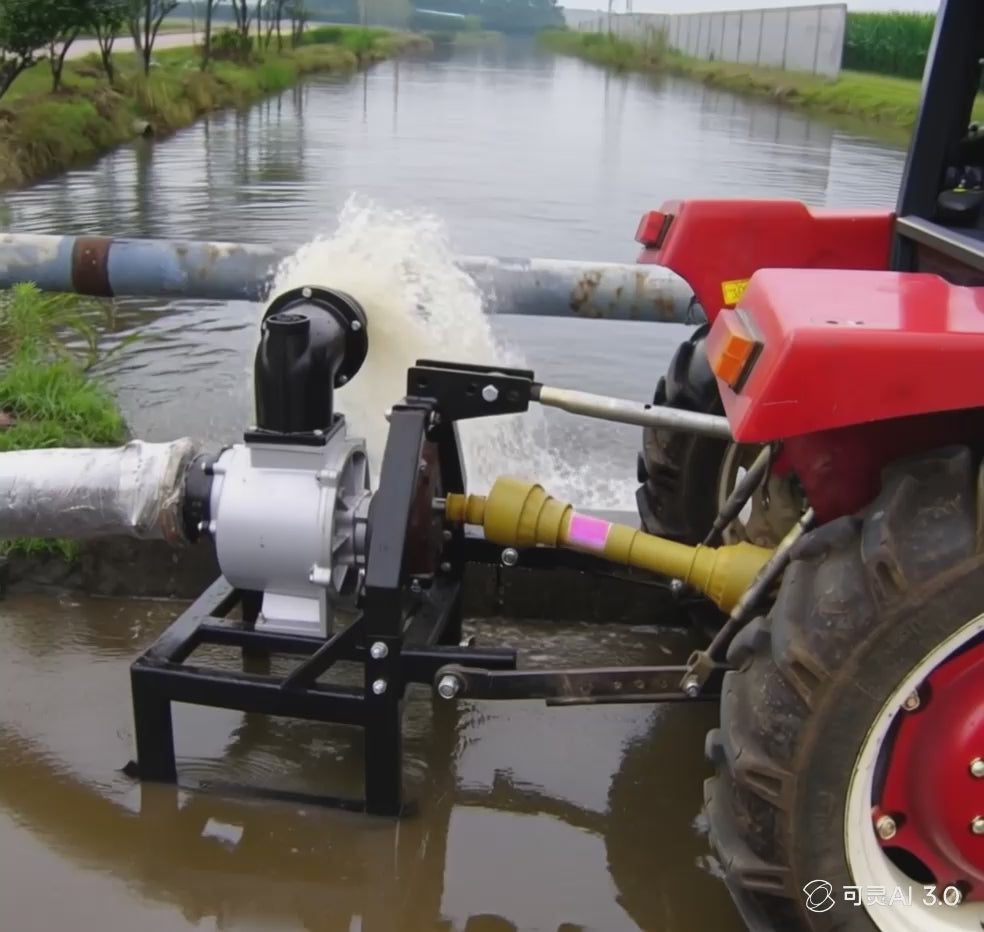 Sigma Tractor-Driven Operated PTO-Powered Water Pump 6" With Gear for Tractor